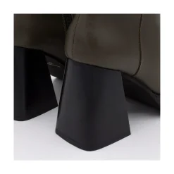 ANGEL ALARCON Olama - Botas De Mujer Comodas De Piel Con Tacon Chunky Y Plataforma Sale