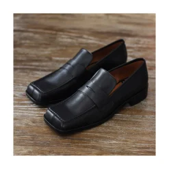 ANGEL ALARCON Otoro - Mocasines De Mujer De Piel Con Antifaz, Zapatos Planos Con Suela Gruesa Outlet