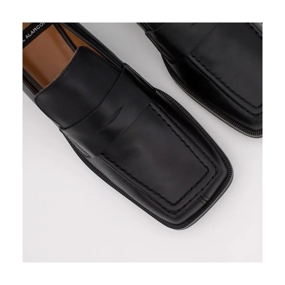 ANGEL ALARCON Otoro - Mocasines De Mujer De Piel Con Antifaz, Zapatos Planos Con Suela Gruesa Outlet