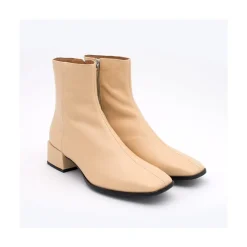 ANGEL ALARCON Oyate - Botines Comodos Con Tacon Bajo Ancho New