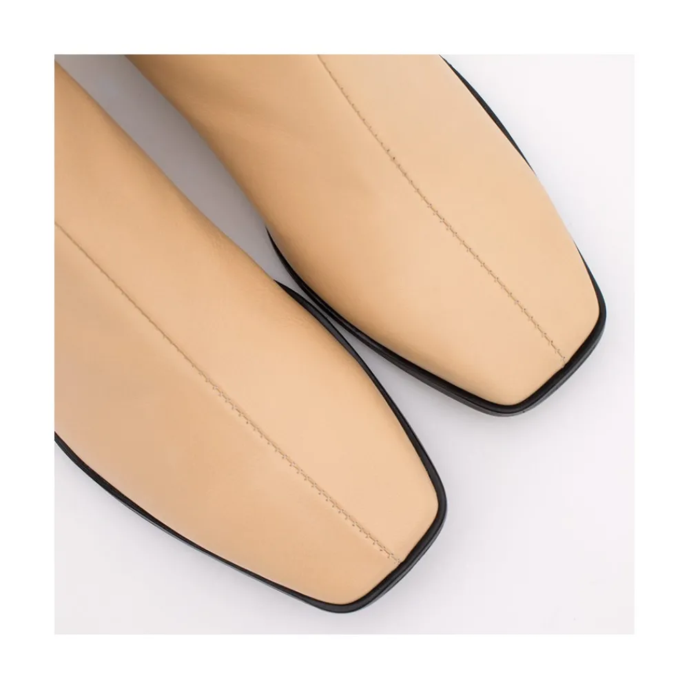 ANGEL ALARCON Oyate - Botines Comodos Con Tacon Bajo Ancho New