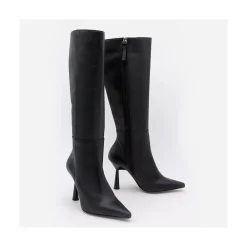 ANGEL ALARCON Ozzy - Bota Elegante De Piel Con Tacon Alto Outlet