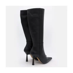 ANGEL ALARCON Ozzy - Bota Elegante De Piel Con Tacon Alto Outlet