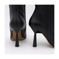 ANGEL ALARCON Ozzy - Bota Elegante De Piel Con Tacon Alto Outlet