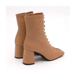 ANGEL ALARCON Pacuare - Botines Con Cordoneras Y Cremallera Con Tacon Ancho Clearance
