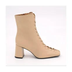 ANGEL ALARCON Pacuare - Botines Con Cordoneras Y Cremallera Con Tacon Ancho Clearance
