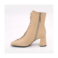 ANGEL ALARCON Pacuare - Botines Con Cordoneras Y Cremallera Con Tacon Ancho Clearance