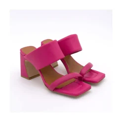 ANGEL ALARCON Parton - Sandalias Acolchadas Con Tacon Outlet