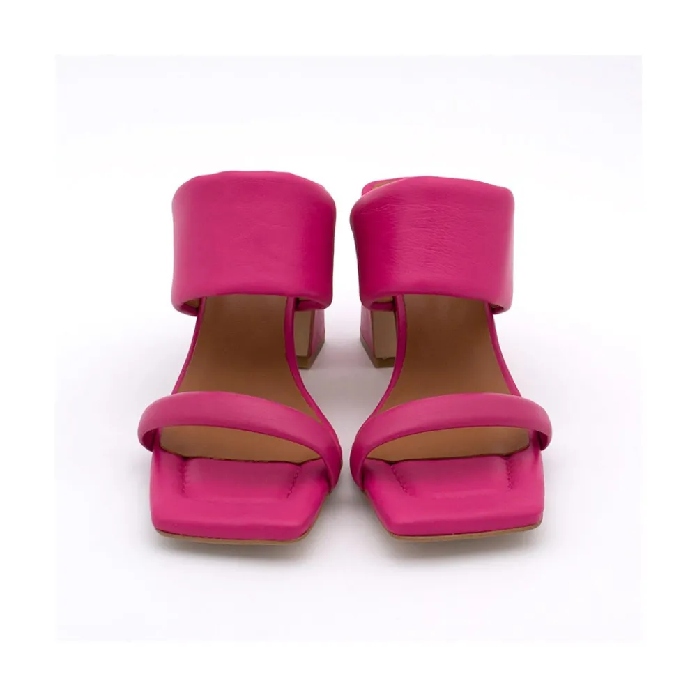 ANGEL ALARCON Parton - Sandalias Acolchadas Con Tacon Outlet