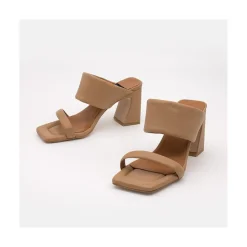ANGEL ALARCON Parton - Sandalias Acolchadas Con Tacon Clearance