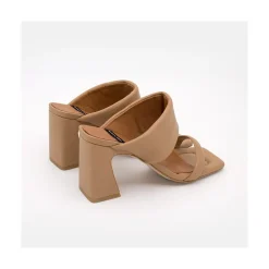 ANGEL ALARCON Parton - Sandalias Acolchadas Con Tacon Clearance