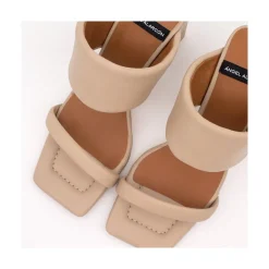 ANGEL ALARCON Parton - Sandalias Acolchadas Con Tacon Online