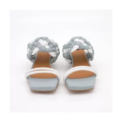 ANGEL ALARCON Romy - Sandalia De Tiras Acolchadas Con Tacon Bajo Discount