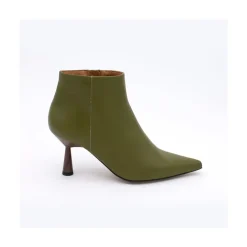 ANGEL ALARCON Ruth - Botines De Cana Baja Con Tacon Y Punta Fina Outlet