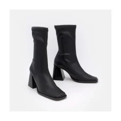 ANGEL ALARCON Savegre - Botines Elasticos De Tipo Calcetin Con Tacon Geometrico Alto Discount