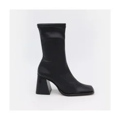 ANGEL ALARCON Savegre - Botines Elasticos De Tipo Calcetin Con Tacon Geometrico Alto Discount