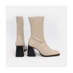 ANGEL ALARCON Savegre - Botines Elasticos De Tipo Calcetin Con Tacon Geometrico Alto Best