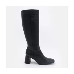 ANGEL ALARCON Selma - Bota De Piel Con Tacon Clearance