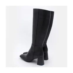 ANGEL ALARCON Selma - Bota De Piel Con Tacon Clearance