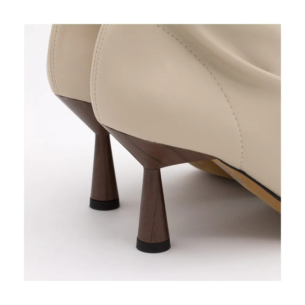ANGEL ALARCON Small Lori - Botin Elastico Con Tacon Alto Y Punta Fina Clearance