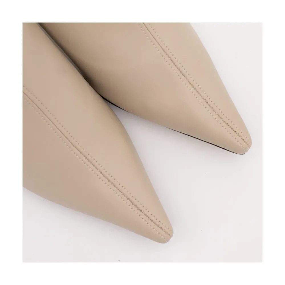 ANGEL ALARCON Small Lori - Botin Elastico Con Tacon Alto Y Punta Fina Clearance