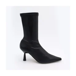 ANGEL ALARCON Small Lori - Botin Elastico Con Tacon Alto Y Punta Fina New