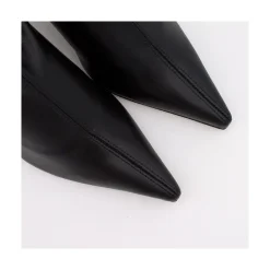 ANGEL ALARCON Small Lori - Botin Elastico Con Tacon Alto Y Punta Fina New