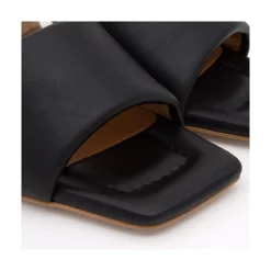 ANGEL ALARCON Streep - Mule Acolchado De Piel Comodo Clearance