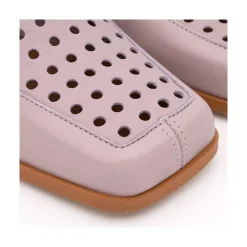 ANGEL ALARCON Tatum - Mocasin De Piel De Verano Con Tacon Online