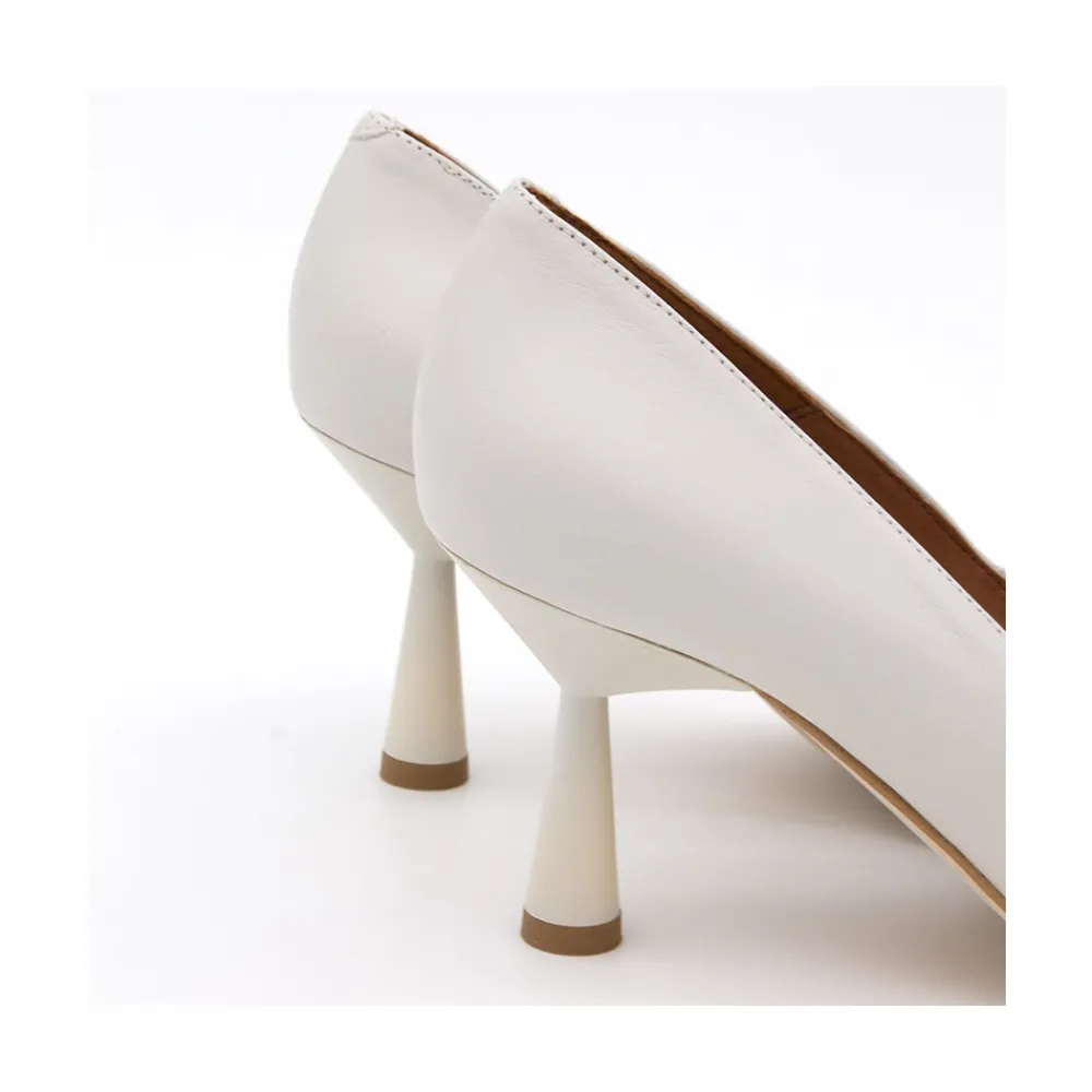 ANGEL ALARCON Vega - Estileto De Piel Con Tacon De Diseno Discount