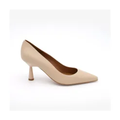 ANGEL ALARCON Vega - Estileto De Piel Con Tacon De Diseno New