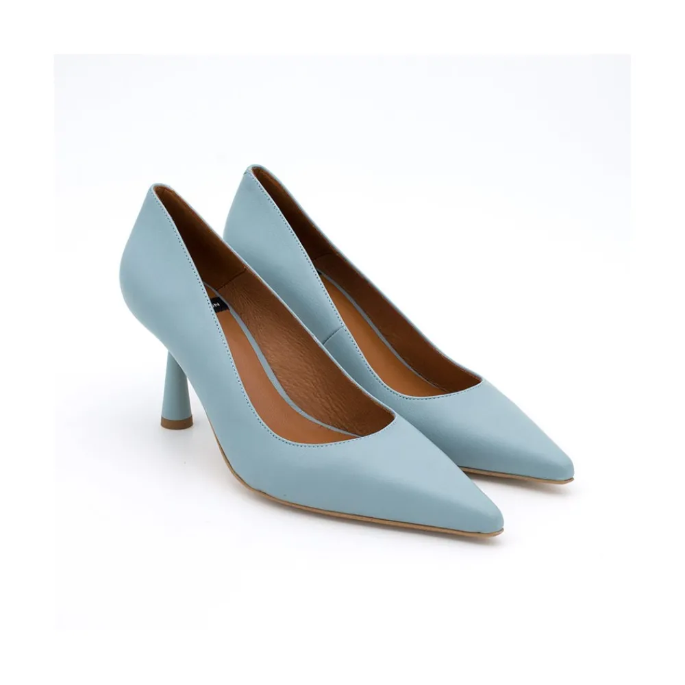 ANGEL ALARCON Vega - Estileto De Piel Con Tacon De Diseno Discount