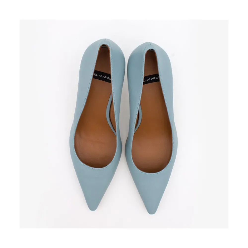 ANGEL ALARCON Vega - Estileto De Piel Con Tacon De Diseno Discount