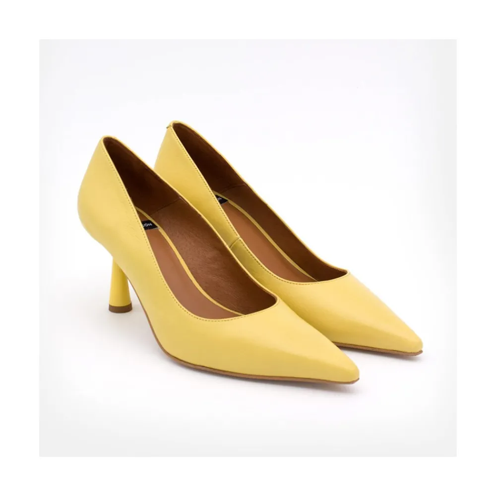 ANGEL ALARCON Vega - Estileto De Piel Con Tacon De Diseno Discount