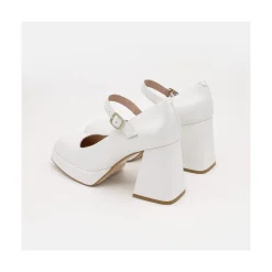 ANGEL ALARCON Zakia - Zapatos De Novia Diferentes, Mary Jane Con Tacon Ancho Y Plataforma Best